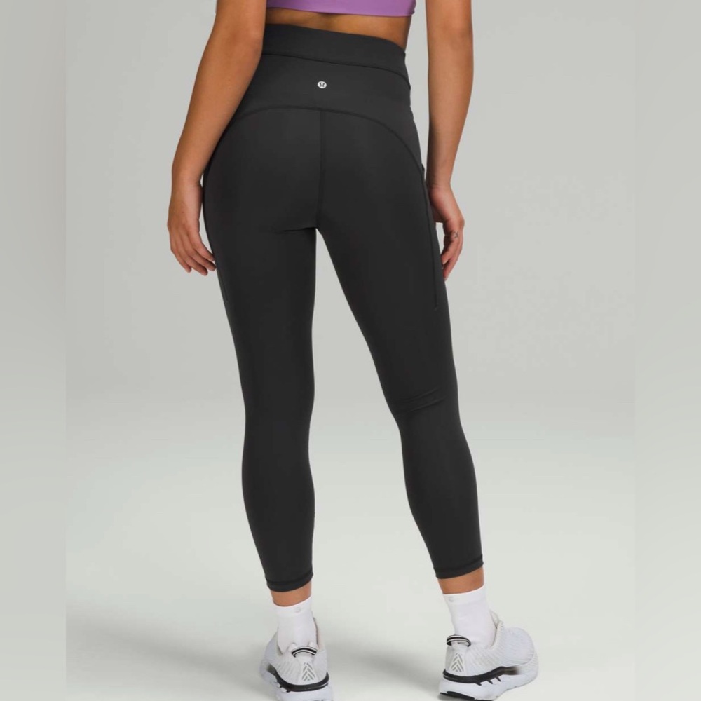Lululemon Power Thru High Rise Crop 23" - Size 10